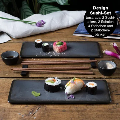 Obrázok produktu pre Moritz & Moritz VIDA 10tlg Sushi Set Anthrazit