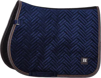 Produktbild von HV Polo Schabracke HVPLuxury GP, Größe:Warmblut, Farbe:Navy