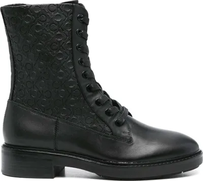 Image de Calvin Klein Bottines pour femmes HW0HW02194 BEH Couleur : Noir Taille : 38