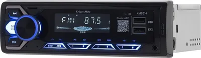 Obrázek produktu pro Kruger&Matz KM2014 Autorádio s Bluetooth, DIN, USB, AUX, Jack 3,5 mm