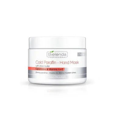 Imagen del producto de Bielenda Professional: Mascarilla de parafina fría para manos, con manteca de karité, 150g