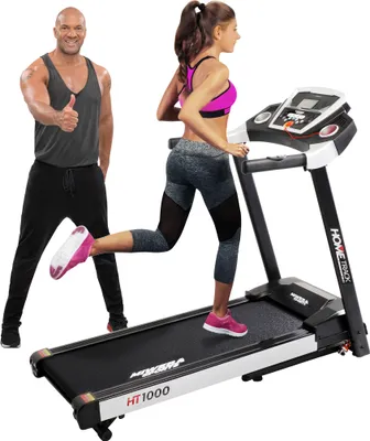 Produktbild von Miweba Sports Laufband | Heimtrainer Elektrisch - Fitnessgerät - Klappbar - LCD-Display - Tablet Halterung - Hometrainer bis 16 km/h - Schwarz