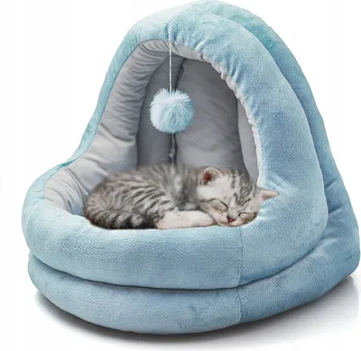 Image de Lit pour chat Lit pour chien Lit pour animal domestique Lit douillet Panier pour chien Coussin pour chat