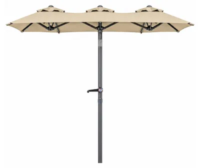 Produktbild von Linder Exclusiv Gartensonnenschirm 300x150x220 cm Beige