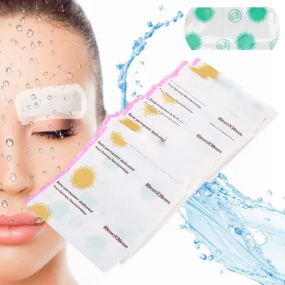 Produktbild von 50 Stück wasserdichtes Schutzband für Augenbrauen-Tattoos, Pflegeklebepaste für Augenbrauen-Tattoos, Tattoo-Zubehör