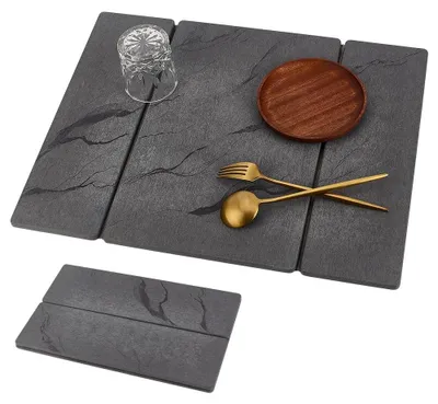 Immagine prodotto di Tappetino in diatomite per piano di lavoro, 40 x 50 cm, grigio