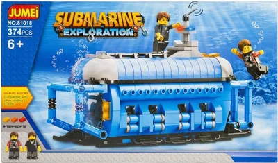 Produktbild von Jumei Bausteine Unterwasserabenteuer 374 Teile