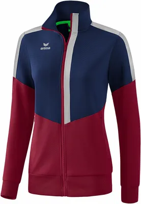 Immagine prodotto di Erima Squad Worker Jacket Donna - New Navy / Bordeaux / Silver Grey