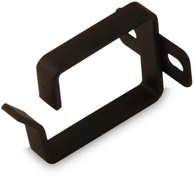Produktbild von Digitus Kabelführungsbügel für 482,6 mm (19") Netzwerk- und Serverschränke, Kabelring, Schwarz