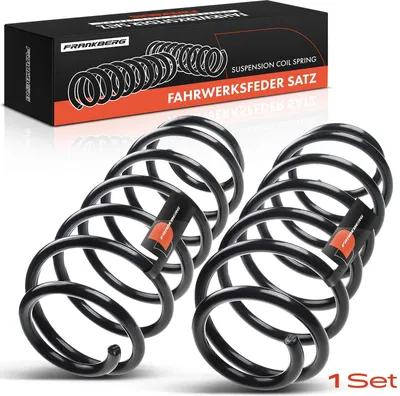 Immagine prodotto di Frankberg 2x molla sospensione asse anteriore per Audi 80 893 894 1.4L 1.6L 1.8L 1.9L 2.0L 2.2L 2.3L 1986-1991