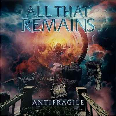Produktbild von All That Remains - Antifragile (Indie Exclusive) (Electric & Sea Blue Galaxy Coloured) (LP)