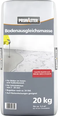 Produktbild von Primaster Bodenausgleichsmasse 20 kg grau
