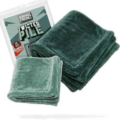 Imagen del producto de Juego de 2 paños de microfibra para secar el coche