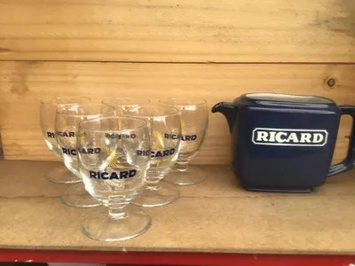 Produktbild von Set aus 6 Glasballon 17 cl und Karaffe