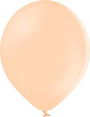 Obrázek produktu pro Balónky 27 cm, pastelový broskvový krém (1 balení / 100 kusů)