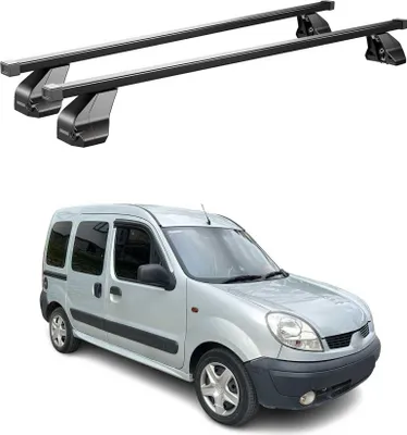 Produktbild von Menabo Dachträger für Renault Kangoo Express 1997-2007 75kg Stahl Schwarz 2x