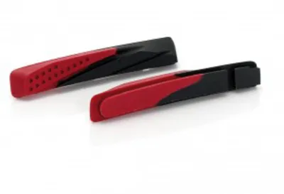 Produktbild von XLC Ersatzbremsgummi BS-X02 4er Set, 72mm, schwarz/rot, Allwetterpad