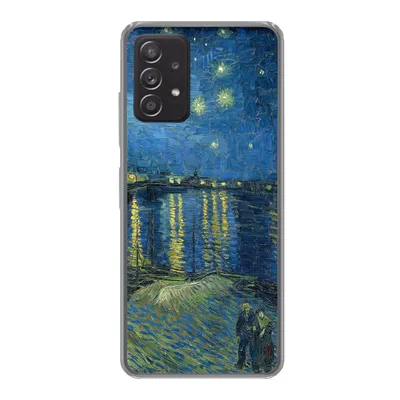 Produktbild von MuchoWow® Handyhülle Schutzhülle Hülle für Samsung Galaxy A53 5G Die sternenklare Nacht - Vincent van Gogh Silikon Softcase Handy Hülle - Schutzabdeckung
