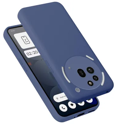 Produktbild von Cadorabo Hülle für Nothing Phone 3a Pro Hülle Silikon Handyhülle Case aus flüssigem Silikon, Kratzfeste und stoßfeste Schutzhülle für Nothing Phone 3a Pro
