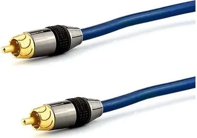 Produktbild von e+p B 832/2 2.5m RCA RCA Blau Audio-Kabel (B 832/2)