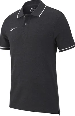 Produktbild von NIKE Polo TM Club19 SS Poloshirt Herren dunkelgrau / weiß AJ1502-071 S