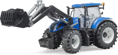 Produktbild von New Holland T7.315  (blau/grau, mit Frontlader)