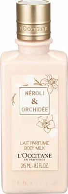 Produktbild von L'Occitane Néroli & Orchidée, Milch, Frauen, Feuchtigkeitsspendend, Weichmachend, 245 ml, Flasche, AQUA/WATER - GLYCERIN - HELIANTHUS ANNUUS (SUNFLOWER) SEED OIL - BUTYROSPERMUM PARKII (SHEA)...