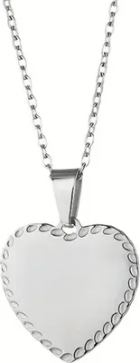 Obrázok produktu pre Náhrdelník RU-34227 Heart - Strieborná Elegancia KP34227