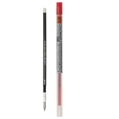 Productafbeelding van Mitsubishi Pencil Uni-ball Signo gelvulling voor Style Fit pennen - 0,28 mm - Rood [UMR-109-28]
