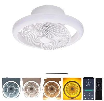 Obrázok produktu pre Stropný ventilátor, inteligentné ovládanie, plynulé stmievanie, 84 W