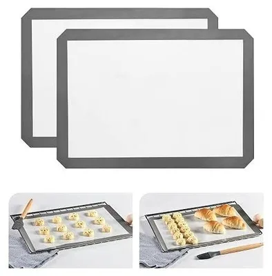 Zdjęcie produktu dla Mata do pieczenia silikonowa 42X29 5 cm wielokrotnego użytku piekarnika