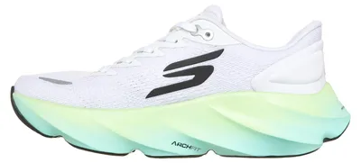 Immagine prodotto di Scarpe da corsa da donna Skechers Aero Burst, colore bianco e verde, taglia 37 EU