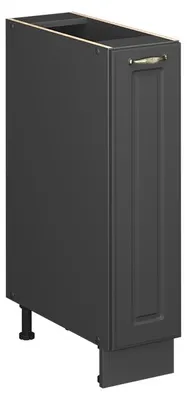 Image de Meuble de cuisine Vicco Fame-Line Anthrazit-Gold Landhaus/Anthracite 20cm sans PT, Model 61676