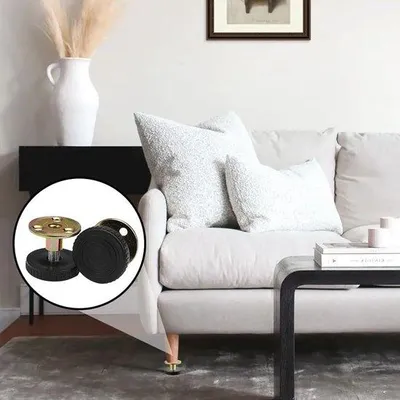 Produktbild von Famanu Möbelbeine höhenverstellbar 27-40 mm - 4 Stück