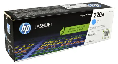 Produktbild von HP 220A Cyan Original LaserJet-Tonerkartusche, 1800 Seiten, Cyan, 1 Stück(e)