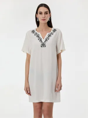Produktbild von Orsay Damenkleid in Creme, knielang 38