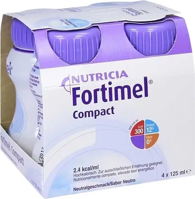 Image de NUTRICIA Fortimel Compact 2,4 saveur vanille Aliment buvable, solution de 500 ml