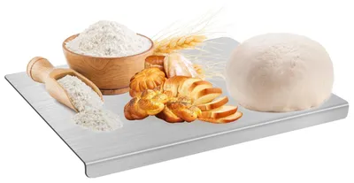 Produktbild von Vielseitige Schneidebrett aus Edelstahl für die Küche