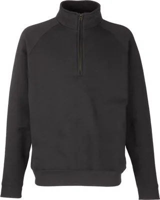 Produktbild von Uni mikina na zips Fruit of the Loom pre dospelých PC3882 (3XL) (čierna)