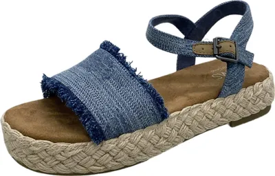 Produktbild von TOMS Espadrilles Sandalen Damen 32303639383736 Blau 41 EU