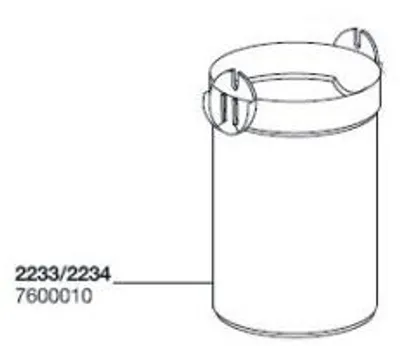 Productafbeelding van Eheim Filterpot voor 2233/2234