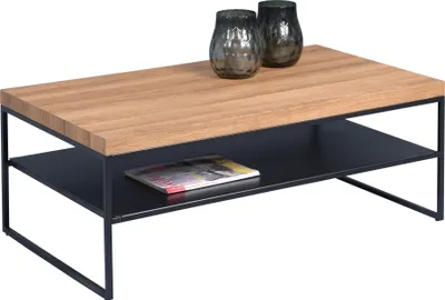 Produktbild von Couchtisch Beistelltisch MANO 106x60 cm Nachbildung Eiche braun