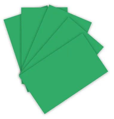 Produktbild von folia Tonkarton DIN A4 220 g/qm 100 Blatt smaragdgrün
