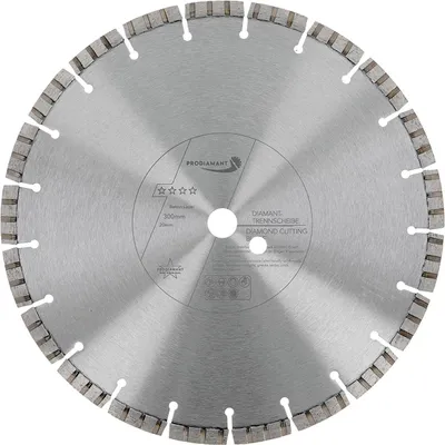 Produktbild von PRODIAMANT Diamanttrennscheibe 300mm Beton Laser Turbo B711 Bohrung 20mm