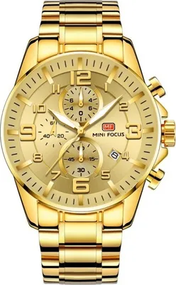 Produktbild von Mini Focus RA-23903 Herrenuhr in Gold - Stilvoll &  KP23903