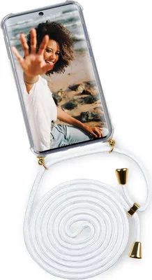 Produktbild von TWIST-Case + TWIST-Cord für Samsung Galaxy S20+, Farbe:Marshmallow (Gold)