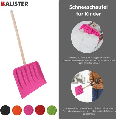 Produktbild von Spielzeug Schneeschieber Schneeräumer Schaufel für Kinder Kids Farbe Holzgriff
