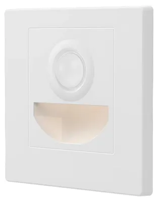 Produktbild von Braytron LED Wandeinbauleuchte Treppenlicht Step Weiß 1,5W 90lm CCT 3000-6500K Sensor