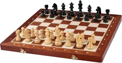 Image de Jeu d'échecs de tournoi intemporel (allemand) Staunton 3 pouces