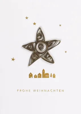 Produktbild von Räder Weihnachts Quillingkarte Frohe Weihnachten